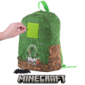 Školský batoh Minecraft jednokomorový-1
