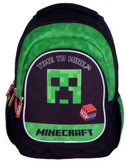 Školský batoh Minecraft time to mine-1