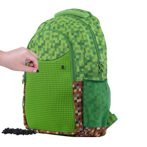 Školský batoh MineCraft zelený-1