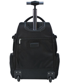 Školský batoh na kolieskach čierny-3