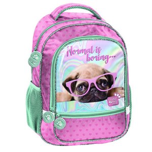 Školský batoh Pes pastelový-1
