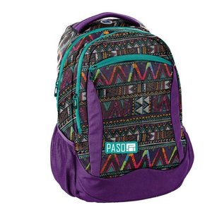 Školský batoh Purple Indi-4