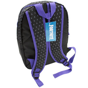Školský batoh Raven jednokomorový, fialový/čierny-2