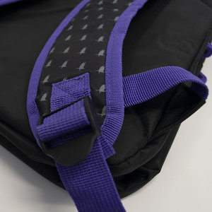 Školský batoh Raven jednokomorový, fialový/čierny-6