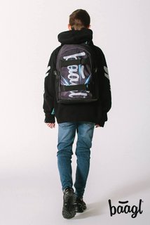Školský batoh Skate Bluelight-13