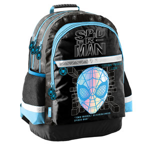 Školský batoh Spiderman čierna/modrá-1