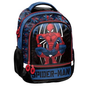 Školský batoh Spiderman čierno-modrý-1