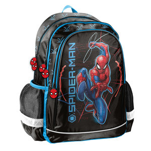 Školský batoh Spiderman čierny-1