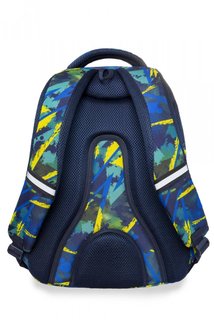 Školský batoh Spiner Abstract yellow-2