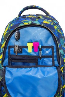 Školský batoh Spiner Abstract yellow-4