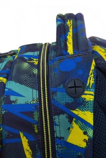 Školský batoh Spiner Abstract yellow-6