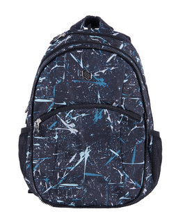 Školský batoh Teen Blue Spark 2v1-3