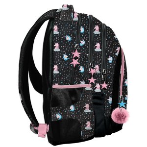 Školský batoh Unicorn čierny-2