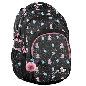 Školský batoh Unicorn čierny-1