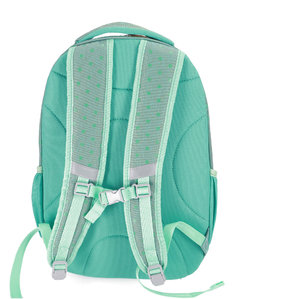 Školský batoh Wonder green with green foil dots-4