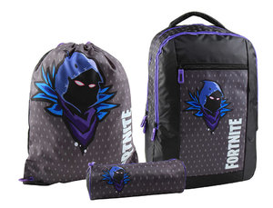 Školský set Raven fialový s väčším batohom-5