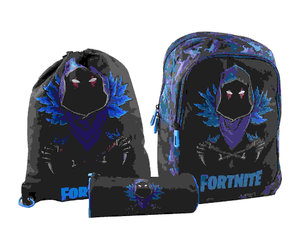 Školský set Raven modrý s menším batohom-7