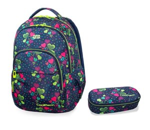 Školský set Basic plus lime hearts-1