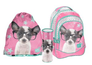 Školský set Čivava s okuliarmi s puzdrom-1