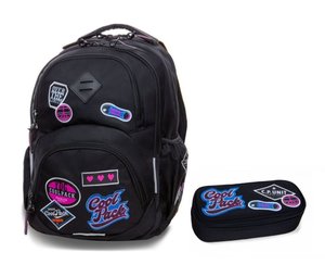 Školský set Dart badges black-1