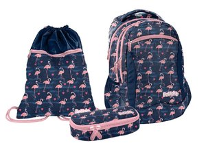 Školský set Flamingo 3dielny-1
