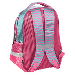 Školský set Happy friends modrý 3dielny-4