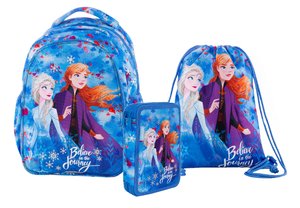 Školský set Joy Frozen tmavo modrý-1