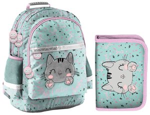 Školský set Mačiatko Cutie s batohom-1