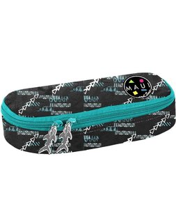 Školský set Maui and sons čierno-zelený-5