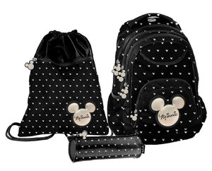 Školský set Minnie mouse čierny-1