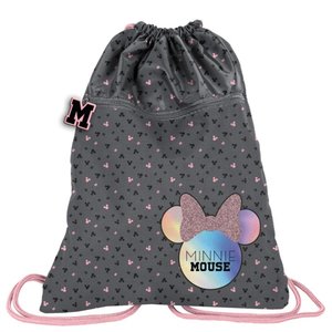 Školský set Minnie mouse šedo-ružový, 3dielny s aktovkou-6
