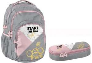 Školský set Minnie šedý s peračníkom-1