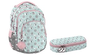 Školská súprava Panda cute s batohom-1