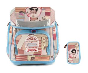 Školský set Patchwork fidlock zámok-1