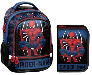 Školský set Spiderman čierno-modrý-1