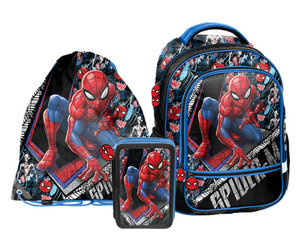 Školský set Spiderman čierny-2
