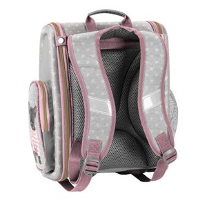 Školský set Šteňa ružový s aktovkou-4