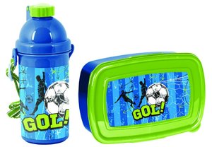 Olovrantový set Futbal modrý-1