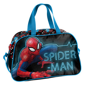 Športová taška Spiderman modrá-1