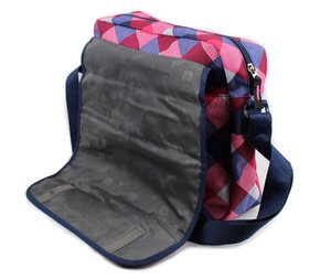 Taška cez rameno Kocka modrá-3