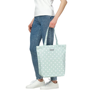 Taška so zipsom 14L Dots in Mint-4