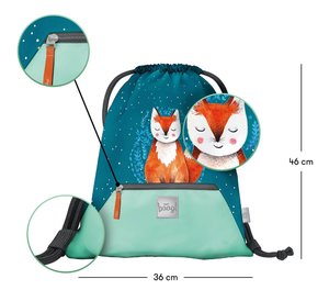 Vak na chrbát Líška-3