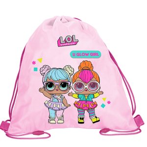 Vak na chrbát LOL ružový-1