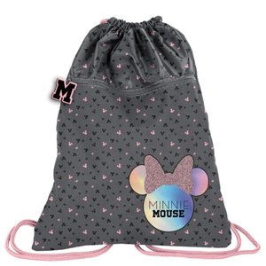 Vak na chrbát Minnie mouse šedý pevný-1