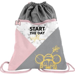 Vak na chrbát Minnie sivý pevný-1