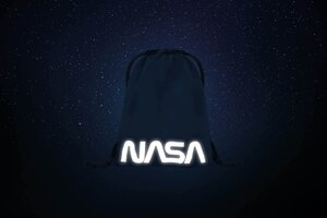 Vak na chrbát NASA modrý-4
