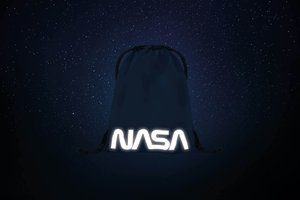 Vak na chrbát NASA modrý-4