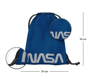 Vak na chrbát NASA modrý-3