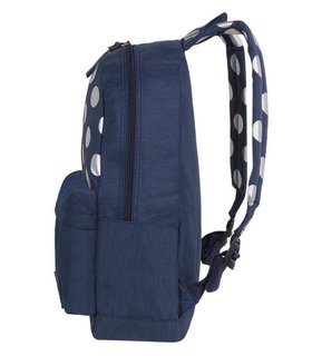 Voľnočasový batoh Street Silver dots/blue-2