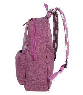 Voľnočasový batoh Street Silver dots/pink-2